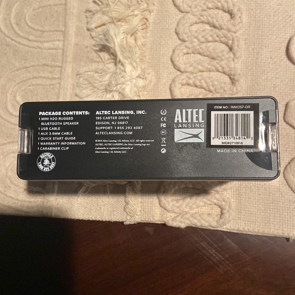 Mini H20 Rugged Bluetooth Speaker - Picture 3 of 3